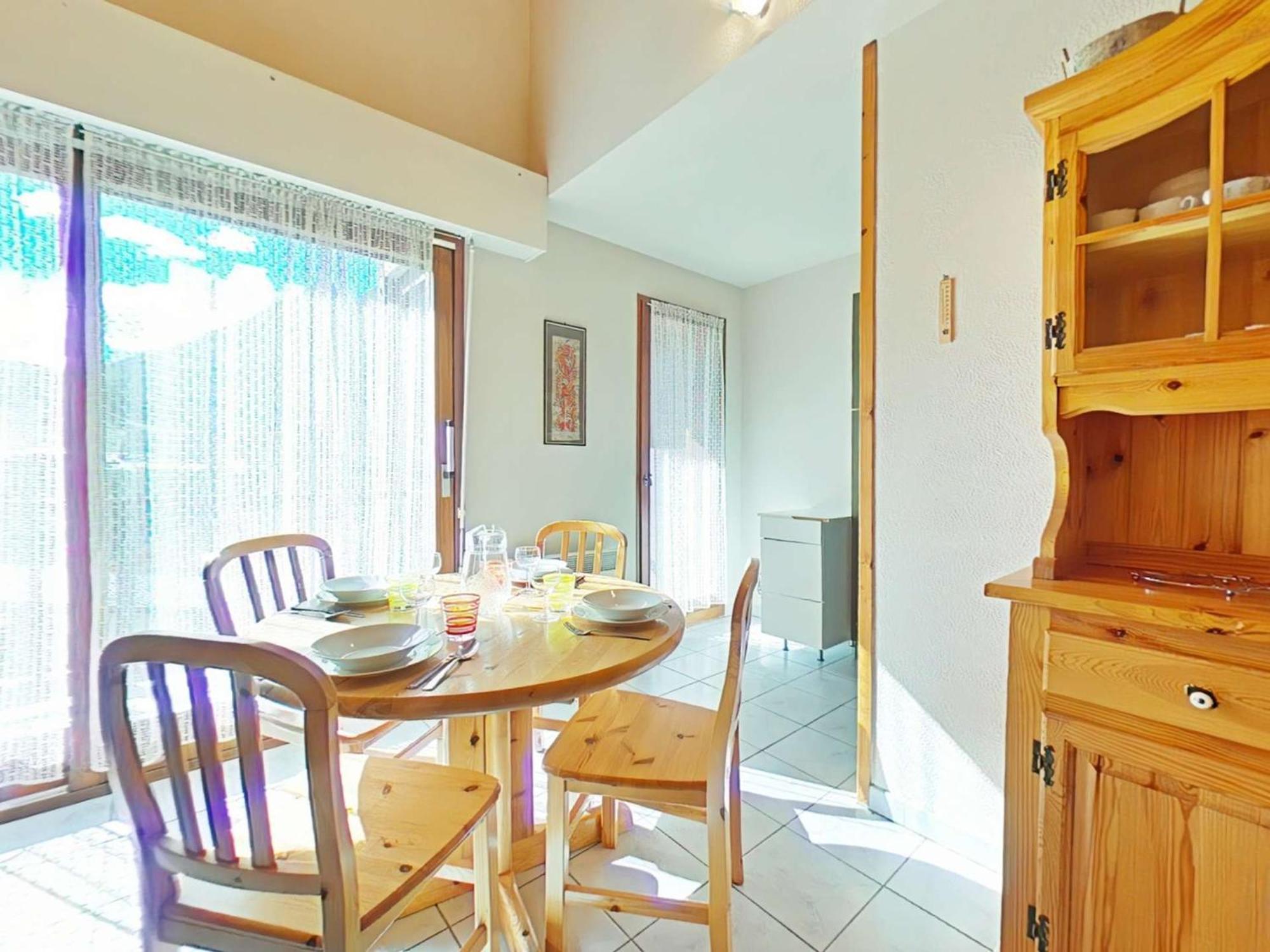 Appartement Cosy A Montgenevre, 4 Pers, Balcon, Garage Prive, Proche Village - Fr-1-330D-73 المظهر الخارجي الصورة